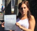 Bonni with Driving test pass certificate