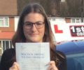 Lilley1 with Driving test pass certificate