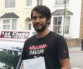 Sabah with Driving test pass certificate